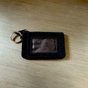 Vera Bradley ID coin purse keychain